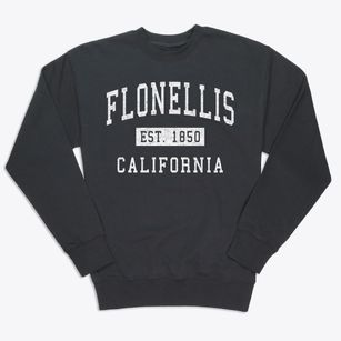 Flonellis California Classic Established Premium Crewneck Sweatshirt