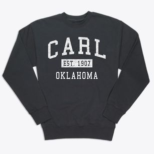 Carl Oklahoma Classic Established Premium Crewneck Sweatshirt