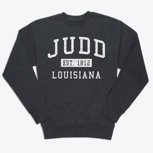 Judd Louisiana Classic Established Premium Crewneck Sweatshirt