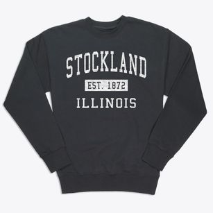 Stockland Illinois Classic Established Premium Crewneck Sweatshirt