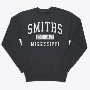 Smiths Mississippi Classic Established Premium Crewneck Sweatshirt