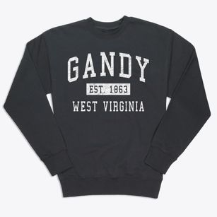 Gandy West Virginia Classic Established Premium Crewneck Sweatshirt