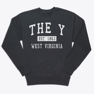 The Y West Virginia Classic Established Premium Crewneck Sweatshirt