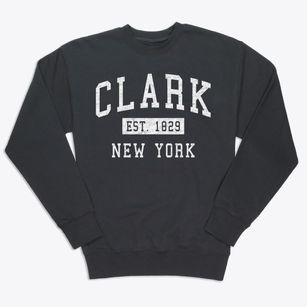 Clark New York Classic Established Premium Crewneck Sweatshirt