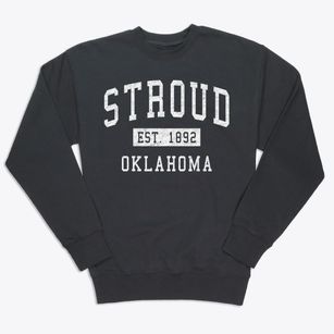 Stroud Oklahoma Classic Established Premium Crewneck Sweatshirt
