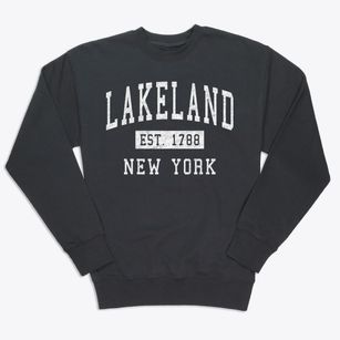 Lakeland New York Classic Established Premium Crewneck Sweatshirt