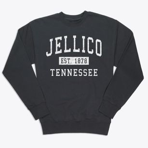 Jellico Tennessee Classic Established Premium Crewneck Sweatshirt