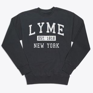 Lyme New York Classic Established Premium Crewneck Sweatshirt