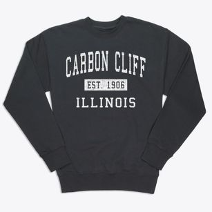 Carbon Cliff Illinois Classic Established Premium Crewneck Sweatshirt