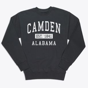 Camden Alabama Classic Established Premium Crewneck Sweatshirt
