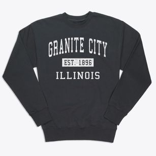 Granite City Illinois Classic Established Premium Crewneck Sweatshirt