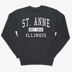 St. Anne Illinois Classic Established Premium Crewneck Sweatshirt