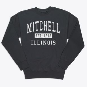 Mitchell Illinois Classic Established Premium Crewneck Sweatshirt