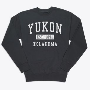 Yukon Oklahoma Classic Established Premium Crewneck Sweatshirt
