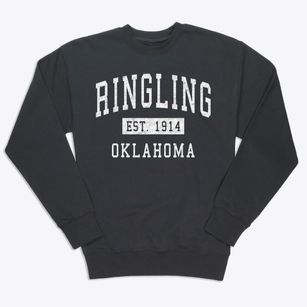 Ringling Oklahoma Classic Established Premium Crewneck Sweatshirt