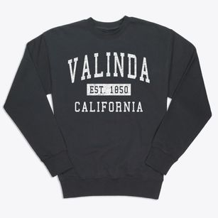 Valinda California Classic Established Premium Crewneck Sweatshirt