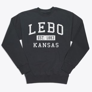 Lebo Kansas Classic Established Premium Crewneck Sweatshirt