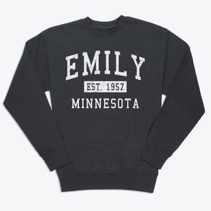 Emily Minnesota Classic Established Premium Crewneck Sweatshirt
