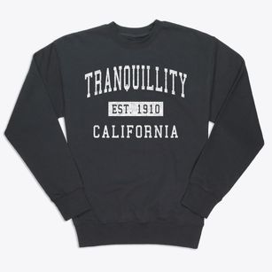 Tranquillity California Classic Established Premium Crewneck Sweatshirt