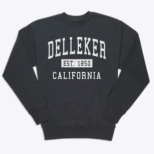 Delleker California Classic Established Premium Crewneck Sweatshirt
