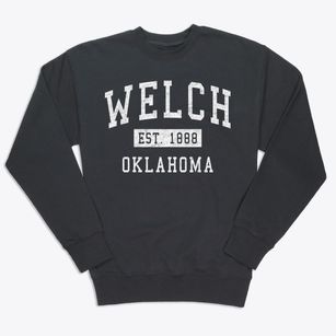 Welch Oklahoma Classic Established Premium Crewneck Sweatshirt