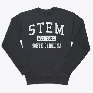 Stem North Carolina Classic Established Premium Crewneck Sweatshirt