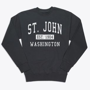 St. John Washington Classic Established Premium Crewneck Sweatshirt