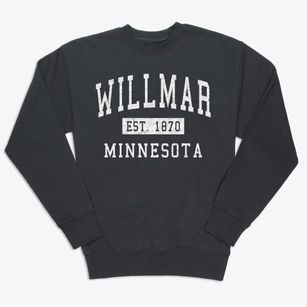 Willmar Minnesota Classic Established Premium Crewneck Sweatshirt