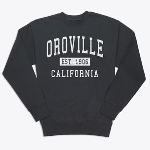 Oroville California Classic Established Premium Crewneck Sweatshirt