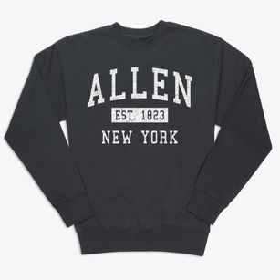 Allen New York Classic Established Premium Crewneck Sweatshirt