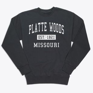 Platte Woods Missouri Classic Established Premium Crewneck Sweatshirt
