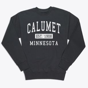 Calumet Minnesota Classic Established Premium Crewneck Sweatshirt