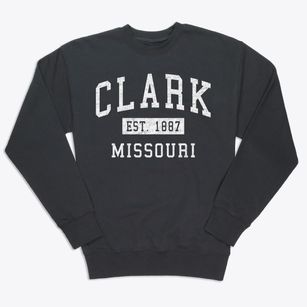 Clark Missouri Classic Established Premium Crewneck Sweatshirt