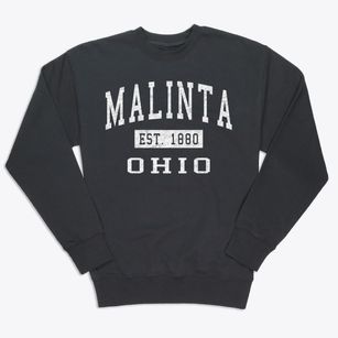 Malinta Ohio Classic Established Premium Crewneck Sweatshirt