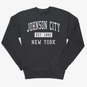 Johnson City New York Classic Established Premium Crewneck Sweatshirt