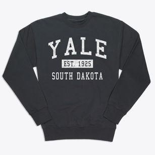 Yale South Dakota Classic Established Premium Crewneck Sweatshirt