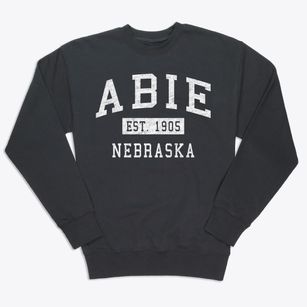 Abie Nebraska Classic Established Premium Crewneck Sweatshirt