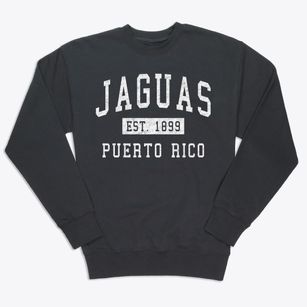Jaguas Puerto Rico Classic Established Premium Crewneck Sweatshirt
