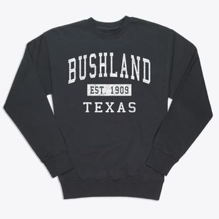 Bushland Texas Classic Established Premium Crewneck Sweatshirt