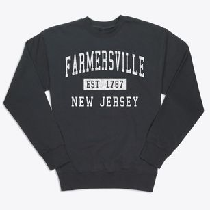 Farmersville New Jersey Classic Established Premium Crewneck Sweatshirt