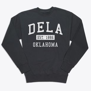 Dela Oklahoma Classic Established Premium Crewneck Sweatshirt