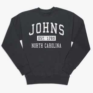 Johns North Carolina Classic Established Premium Crewneck Sweatshirt