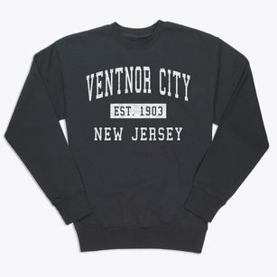 Ventnor City New Jersey Classic Established Premium Crewneck Sweatshirt