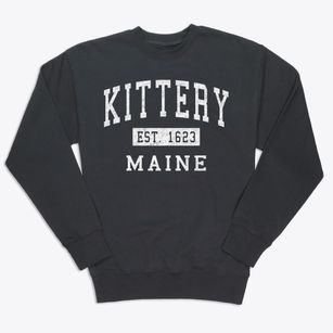 Kittery Maine Classic Established Premium Crewneck Sweatshirt