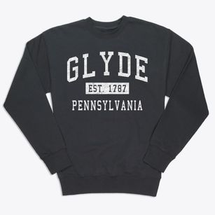 Glyde Pennsylvania Classic Established Premium Crewneck Sweatshirt
