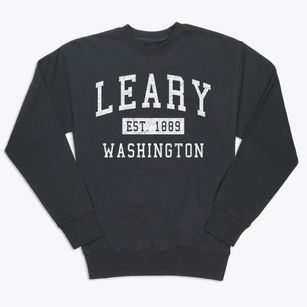 Leary Washington Classic Established Premium Crewneck Sweatshirt