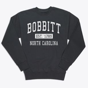 Bobbitt North Carolina Classic Established Premium Crewneck Sweatshirt