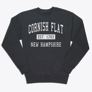 Cornish Flat New Hampshire Classic Established Premium Crewneck Sweatshirt