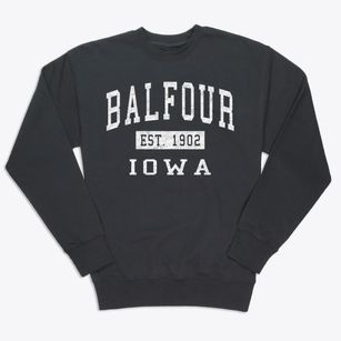 Balfour Iowa Classic Established Premium Crewneck Sweatshirt