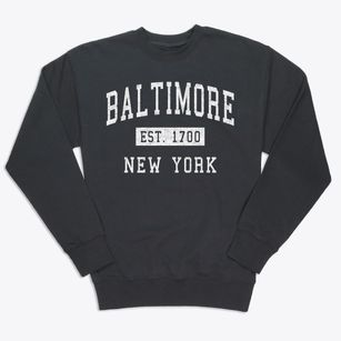 Baltimore New York Classic Established Premium Crewneck Sweatshirt